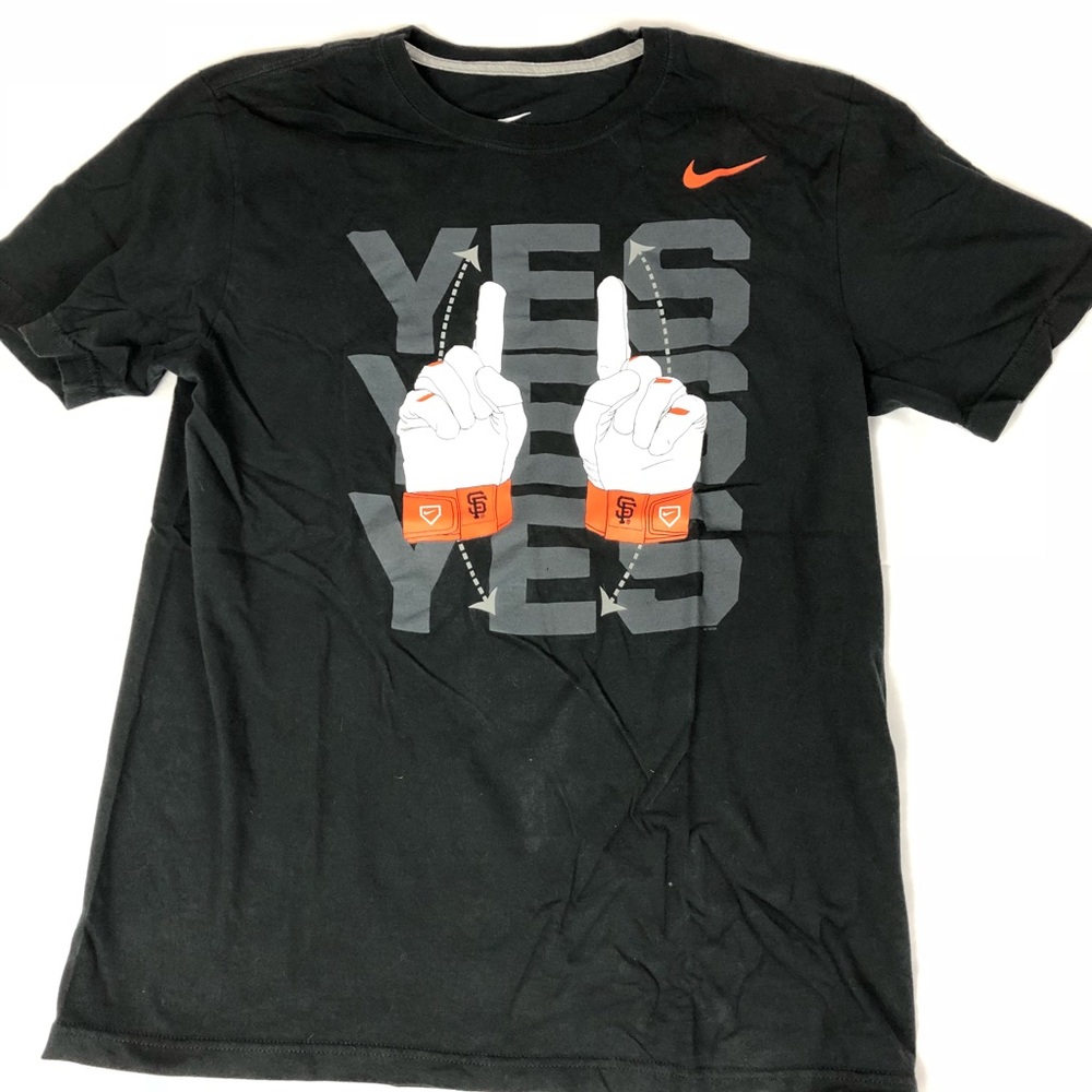 Nike dri fit San Francisco Giants yes yes yes